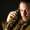 John Ellis and his sax.